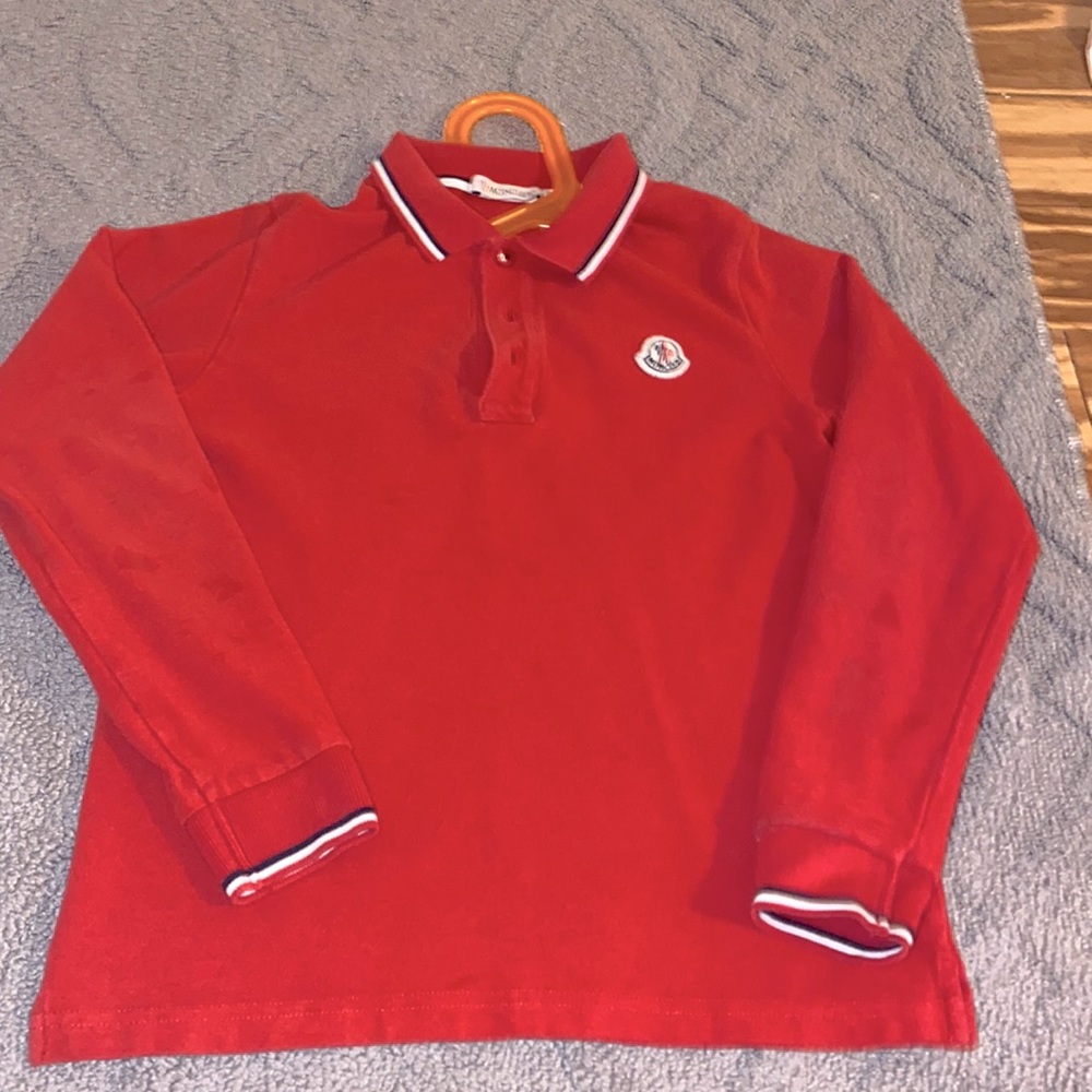 Montclair long sleeve polo worn twice